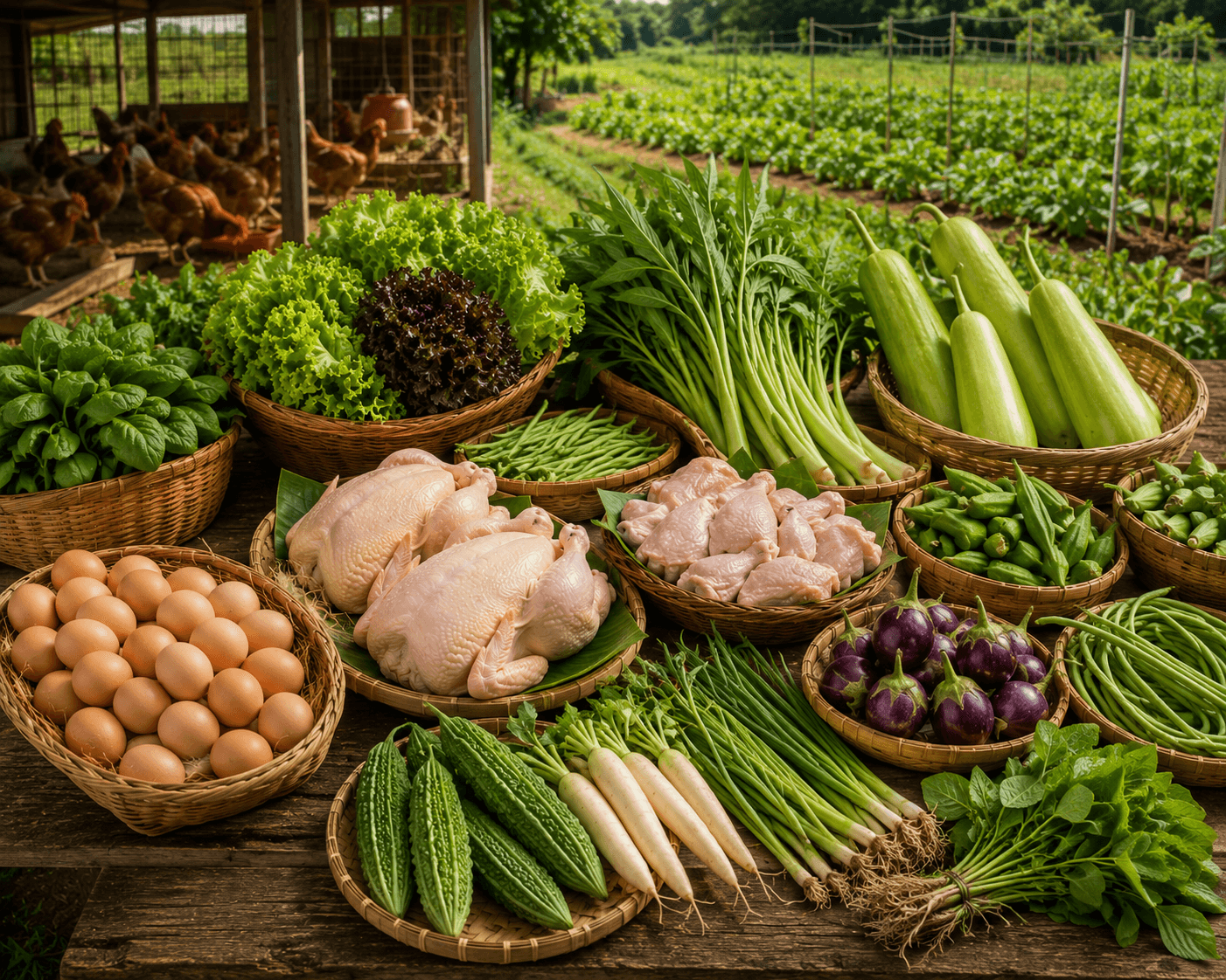 Vegetables supply category